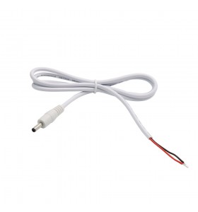 dc3.5*1.35 male to open white cable